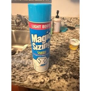 Magic Sizing Light Body Fabric Finish Ironing Spray Starch 20 oz